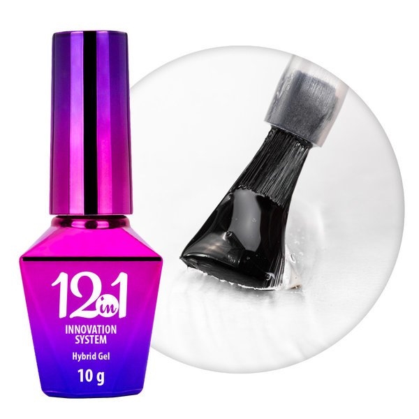 12i1 Base- og topcoat, Gennemsigtig, Molly Lac