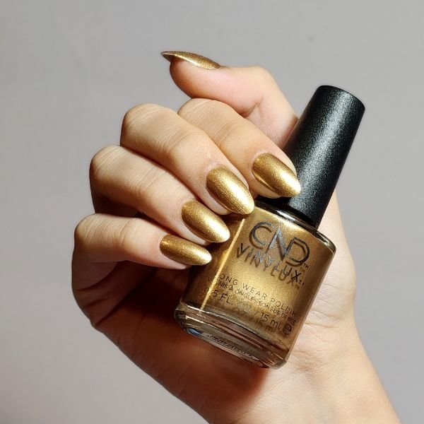 458 It\'s Getting Golder, Magical Botany, CND Vinylux