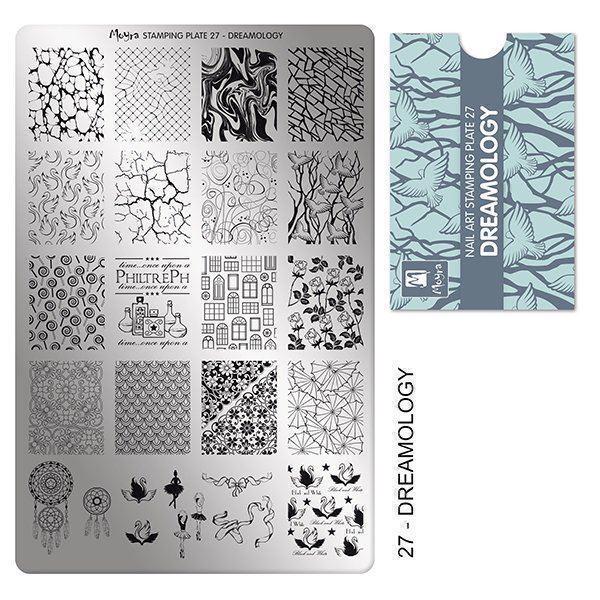 Dreamology Stamping Plate NO. 27 Moyra