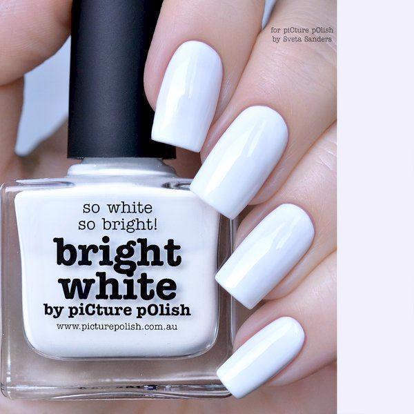 BRIGHT WHITE Classic Picture Polish