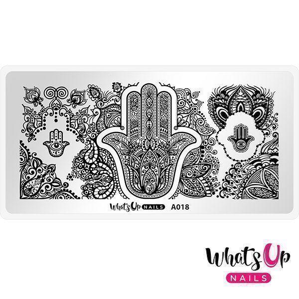 A018 Spirits of Hamsa Whats up nails